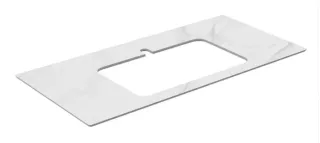 Столешница Kerama Marazzi Plaza Монте Тиберио PL2.SG507120R\100 100 см белый натуральный